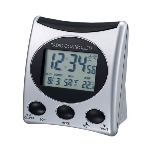 Technoline WT 221 srebrni digitalni sat s prikazom temperature Slike