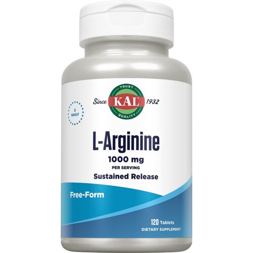 KAL L-arginin 1000 mg - 120 tabl. Slike