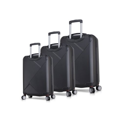 Zoozie Bags set kofera 8008, 3 dijela, crni Cene