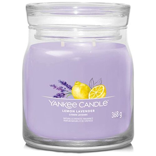 Yankee Candle Lemon Lavender mirisna svijeća Signature 368 g Cene