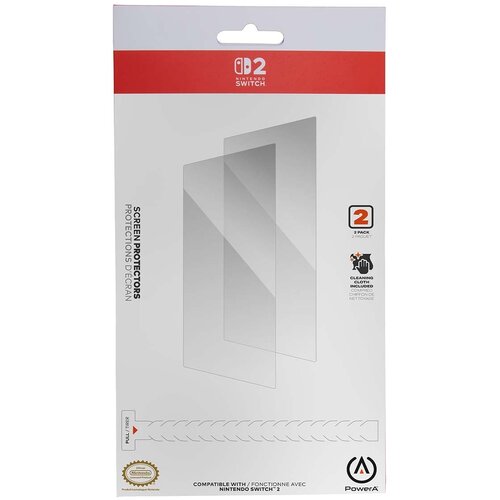  PowerA komplet 2 za&amp;scaron;čitnih folij za zaslon za Switch 2 Slike