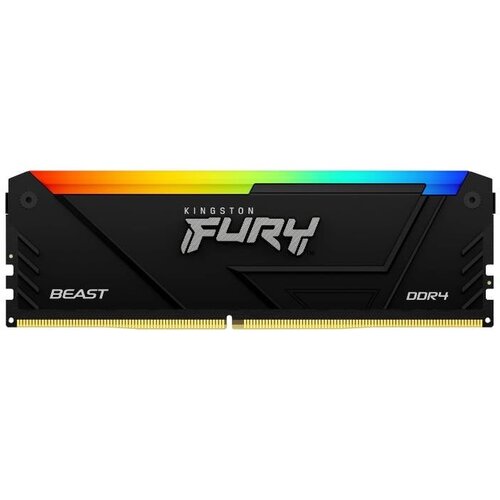 Kingston dimm DDR4 32GB (2x16GB kit) 3200MT/s KF432C16BB12AK2/32 fury beast rgb black xmp memorija Cene