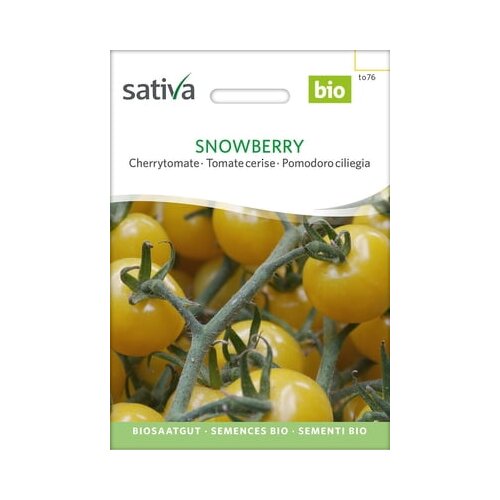 Sativa Bio češnjev paradižnik “Snowberry” Cene