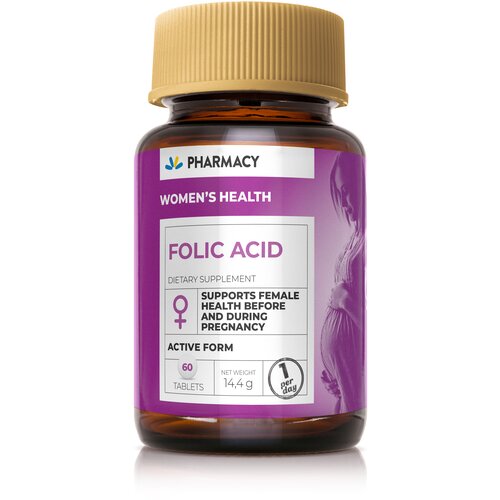 PHARMACY folic acid, 60 tableta Slike