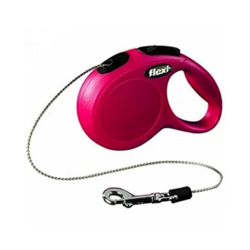 Flexi New Classic CAT crveni uze 3 m Slike