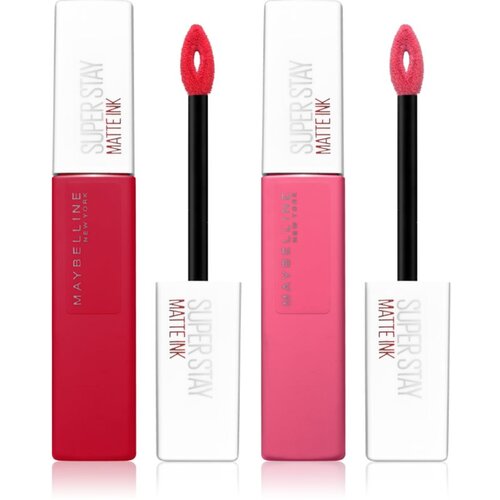Maybelline SuperStay Matte Ink mat tekući ruž za usne ekonomično pakiranje Slike