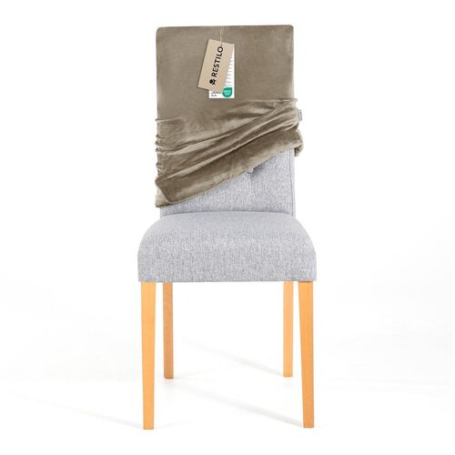 Restilo Sivo-bež raztegljiva prevleka za stol 48 cm Sento &amp;ndash; Slike