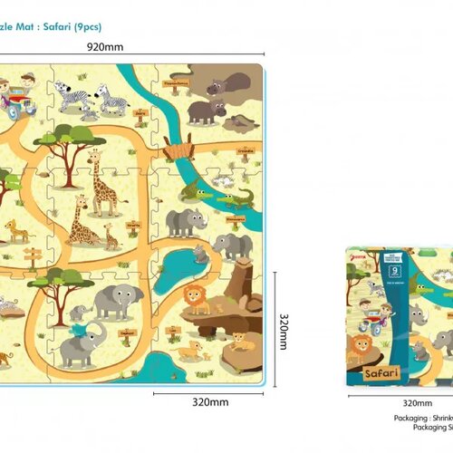 Sunta podne puzzle safari, 9 kom Cijene