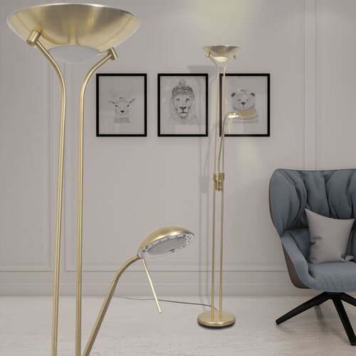 VidaXL Stoječa LED svetilka z zatemnitvijo 23 W, (20618331) Slike