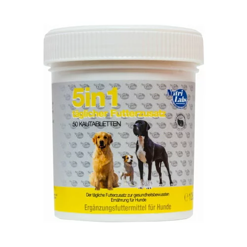 NutriLabs 5IN1 žvečljive tablete za pse - 50 tablet za žvečenje