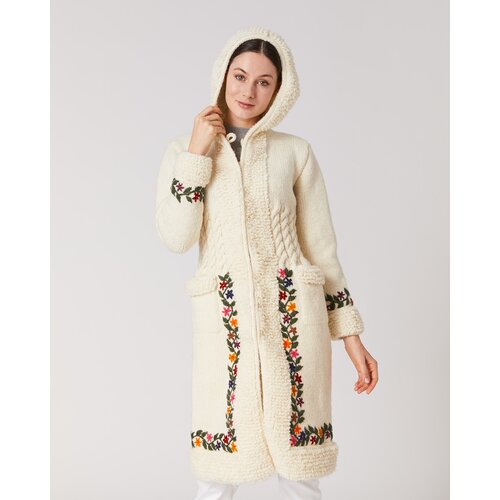 Wool Art ženski kaput 16WJ11 beli Cene