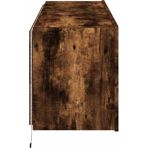  Zidni TV ormarići LED 2 kom boja hrasta 60x35x41 cm Slike