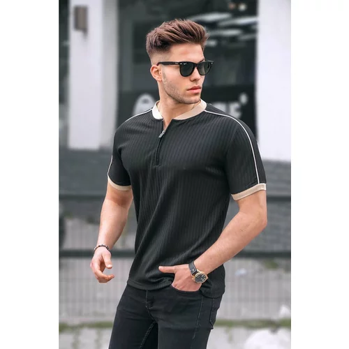 Madmext T-Shirt - Black - Fitted
