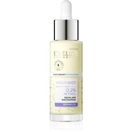 Eveline Serum Shot 0,2% Retinol noćni serum protiv bora 30 ml Slike