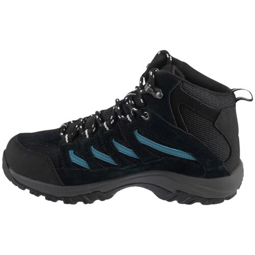 Columbia Pohodni&amp;scaron;tvo Crestwood Mid Waterproof Črna Slike