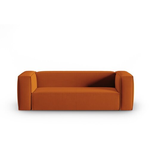 Cosmopolitan Design Oranžna žametna sedežna garnitura 200 cm Mackay – Cene