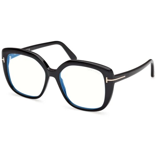 Tom Ford Blue Block Ženski okvir za dioptrijske naočare 0FT6043-B 153, Crni Slike