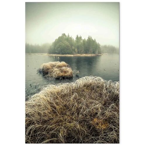  Slika - Autumn in the Wetlands (1 Part) Vertical 60x90 Premium Print Cijene