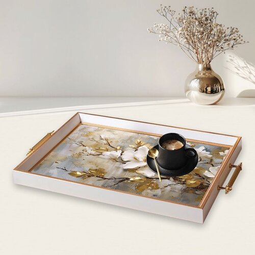 Aberto Design Poslužavnik TPB9888 50 x 29 x 3.5 cm, Šareni Cene
