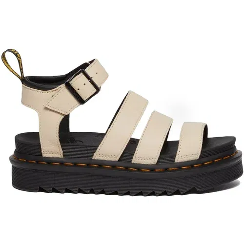 Dr. Martens Blaire Pisa Leather Strap Platform Sandals