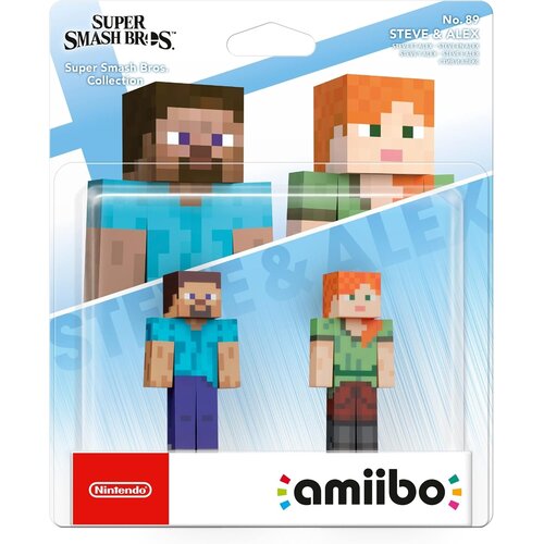 amiibo Steve & Alex &scaron;tevilka 89 (Super Smash Bros) Cene