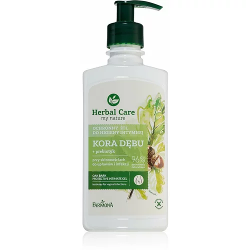 Farmona Herbal Care Oak Bark zaščitni gel za intimno higieno 330 ml