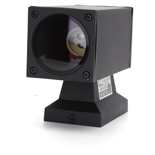 Aigostar Spoljno zidno svetlo 1xGU10/230V, crno, IP65, kvadratno Slike