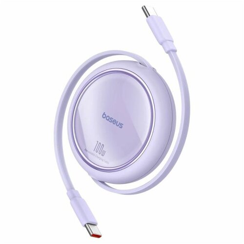 Baseus izvlečni kabel USB-C - USB-C 1m, 100W, vijoličen, (21300229) Cene