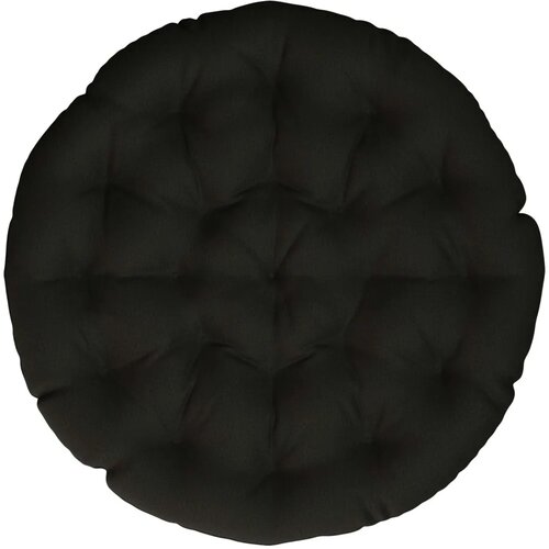  Papasan jastučić VIANEN 100% poliester Crna &amp;Oslash; 130 x 12 cm - Crna 130 x 130 x 12 cm Slike