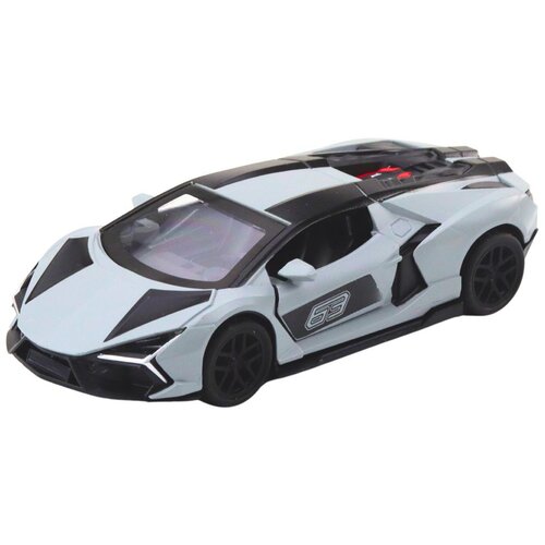  sportski automobil za utrke, otvaranje vrata, siva 1:32 Slike