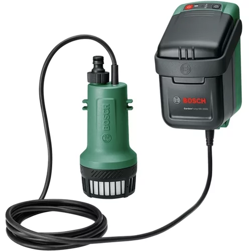 Bosch akumulatorska črpalka za deževnico GardenPump 18V-2000 06008C4203