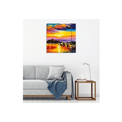 Wallxpert Slika na zidu na platnu 45x45cm Slike