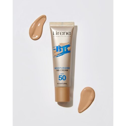 Lirene BB vlažilna BB krema SPF 50 odtenek 01 Natural 30 ml Slike