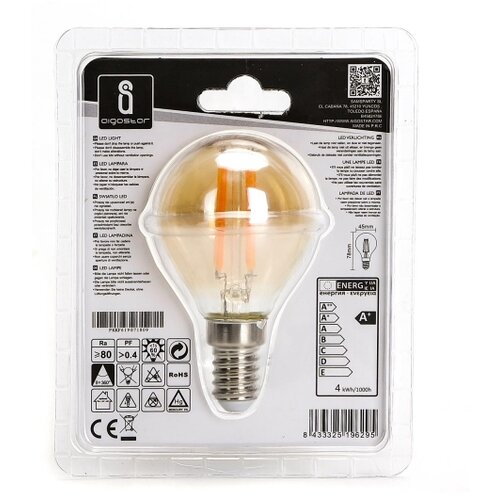 Aigostar led sijalica G45 E14/4W/230V 2200K Slike