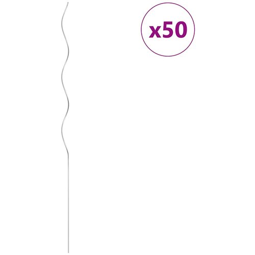  50 kom Spiralni Potporanj za Biljke 110 cm Pocinčani Čelik Cijene