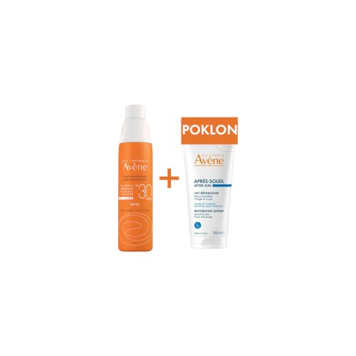 Avene SUN Sprej za zaštitu od sunca SPF30 + Losion nakon sunčanja GRATIS Cijene