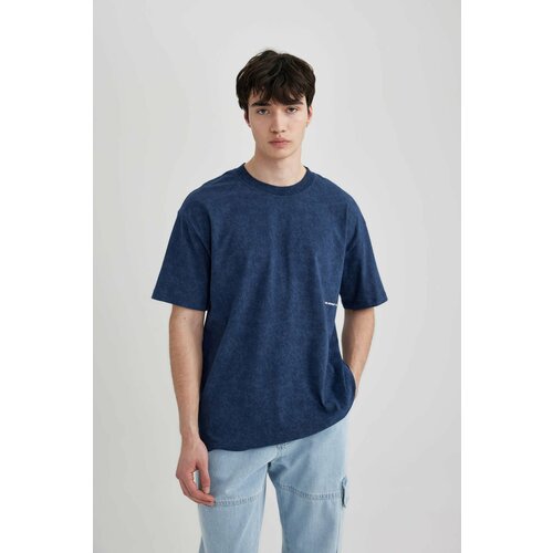Defacto Boxy Fit Crew Neck Printed T-Shirt Cene
