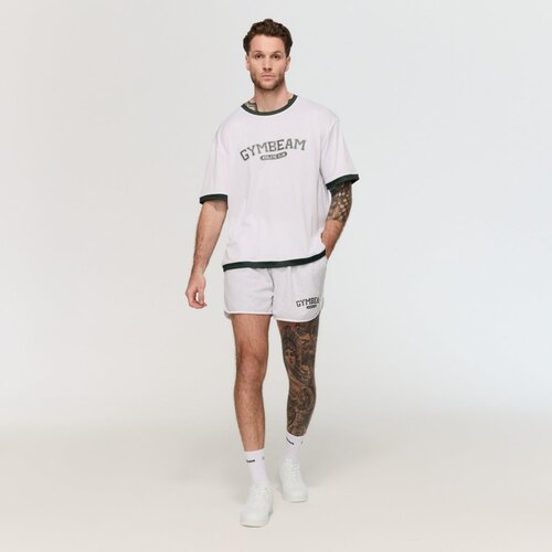 GymBeam Varsity Sweatshorts Grey S Slike