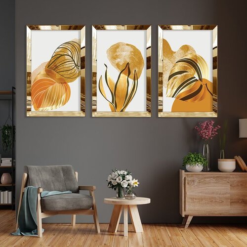 WALLXPERT Huhu399 - Vi&scaron;enamenska Dekorativna Slika od MDF-a i PLEXIGLASS-a (3 Komada) Cene