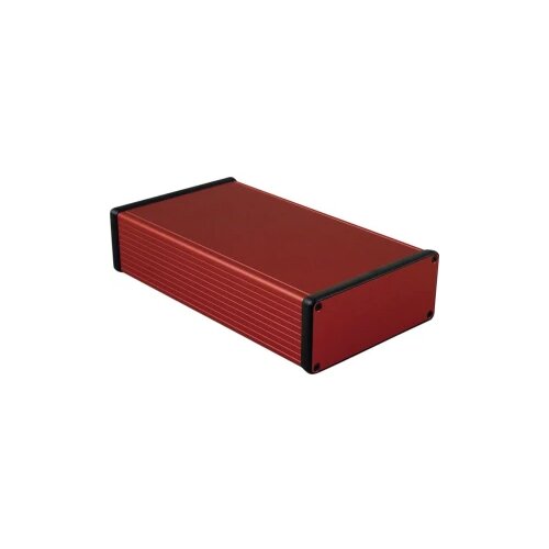 Hammond Electronics Profilno kući&amp;scaron;te, aluminij, crvena boja 220 x 125 x 51.5 1455Q2201RD 1 kom. Slike