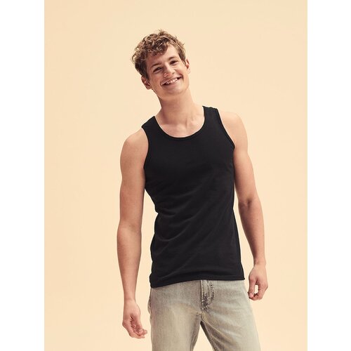 Fruit Of The Loom Czarna koszulka męska Athletic Vest Cijene