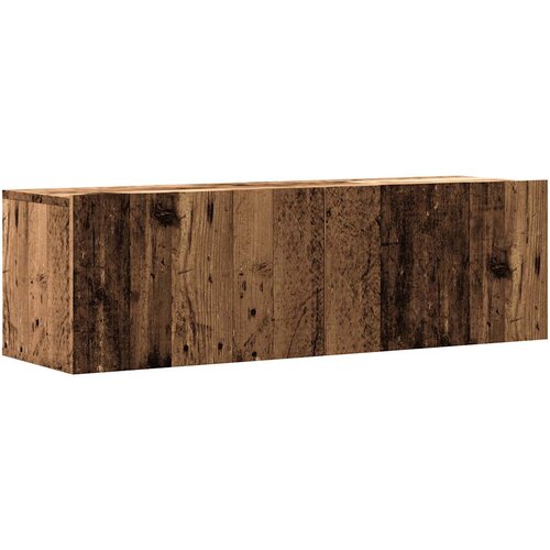 Maison Chic Stenska TV omarica - TV stojalo - Televizijska omarica starinski les 100x30x30 cm inženirski les, (21700057) Cene