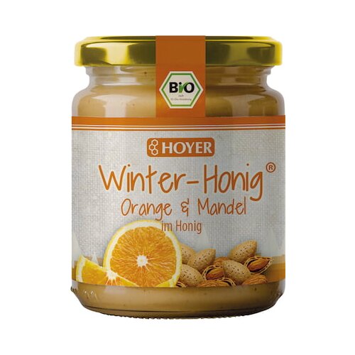 HOYER Bio zimski med "pomaranča in mandelj" Cene