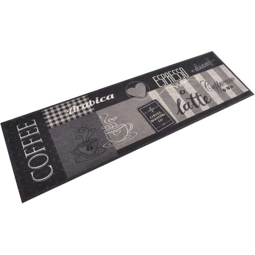  Tepih perivi s natpisom Coffee 45 x 150 cm bar&amp;scaron;unasti Slike