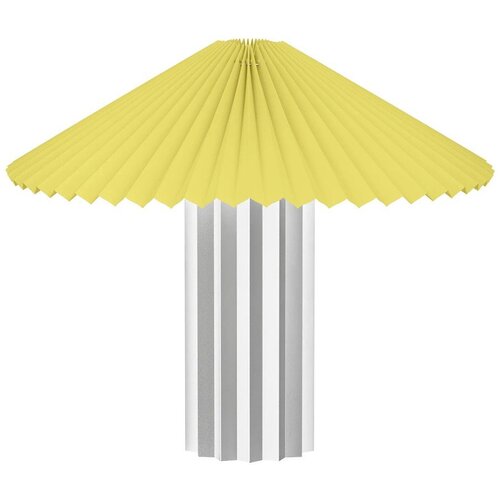 Blomus Žuta /u srebrnoj boji stolna lampa s mogućnosti zatamnjivanja s tekstilnim sjenilom (visina 36 cm) Taite &amp;ndash; Slike