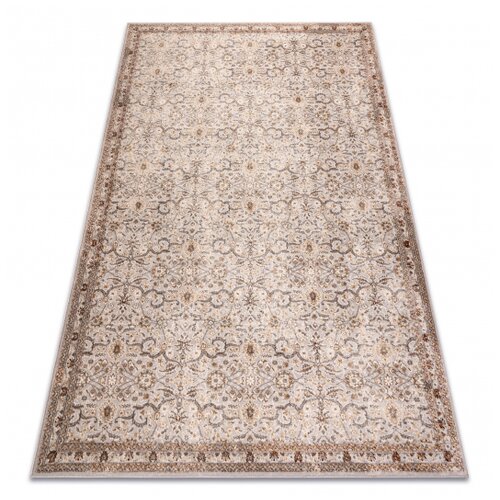 RugsX Volnena preproga NAIN Ornament, okvir, vintage 1540/51655 siva / bež 80x150 cm, (5000318283) Cene