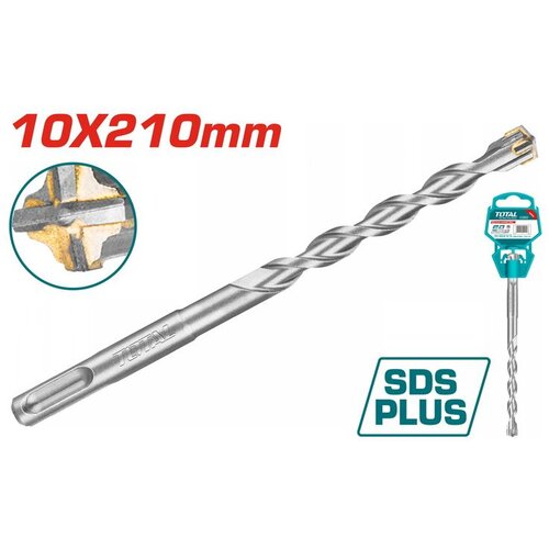 Total SDS plus burgija 10 X 210mm,krstasti vrh TAC311003C Slike
