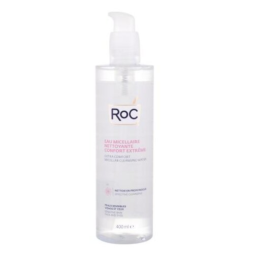 Roc Extra Comfort 400 ml micelarna voda za sve vrste kože za žene Slike