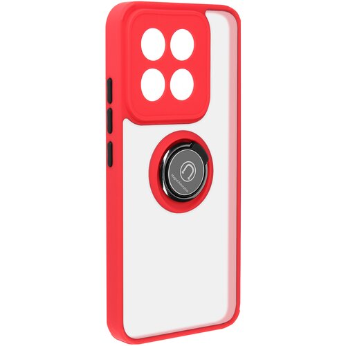 AVIZAR Ohišje s prstanom za Xiaomi 14 Zaščita pred udarci Magnetna namestitev, Rdeča, (5000016051) Cene