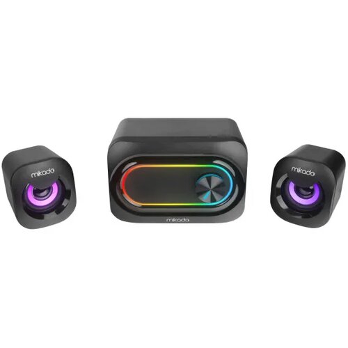 Mikado Zvučnici 2.1 MD-511 3Wx2 RGB LED, USB Cene